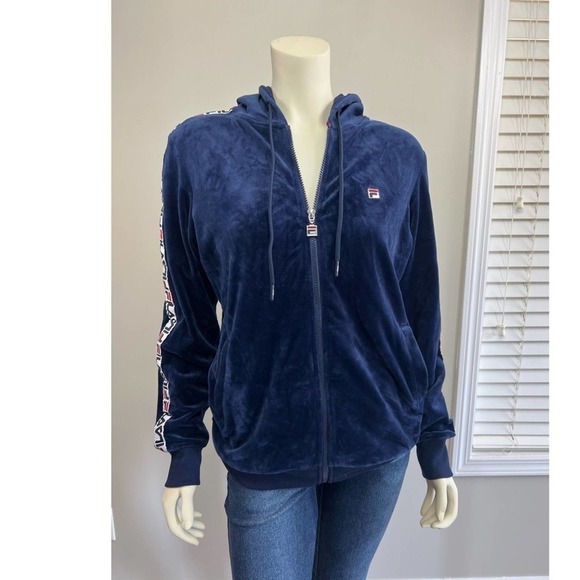 Fila vintage velour jacket - Picture 2 of 11